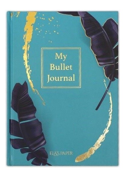 My Bullet Journal Defter (Tropikal Mavi)
