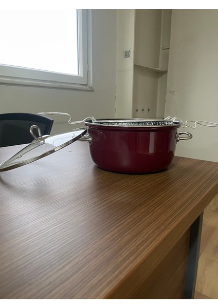 Emaye Kızartma Tenceresi