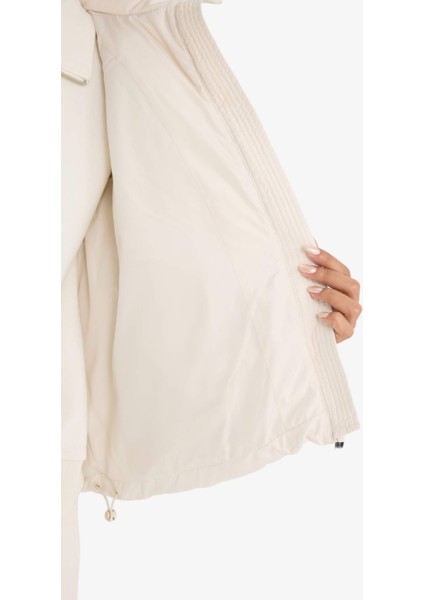 Regular Fit Kapüşonlu Fermuarlı Şişme Mont F1944AX25WN