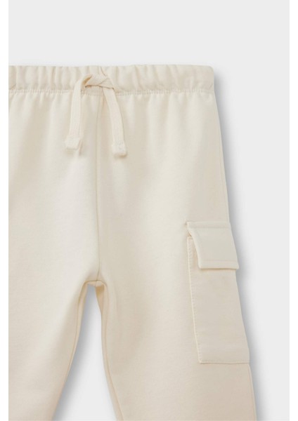 Erkek Bebek Beli Lastikli Kargo Cepli 2'li Eşofman Altı G4310A525WN fırsatları