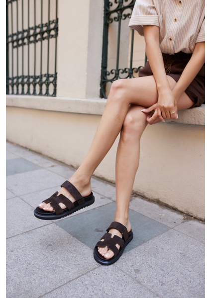 Putto Kadın Yeşil-Pembe Gercek Deri Terlık fiyatları