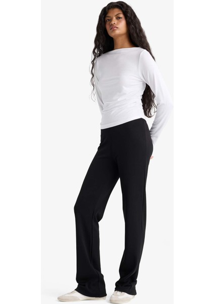 Flare Fit Geniş Paça Termal Tayt F2545AX25AU modelleri