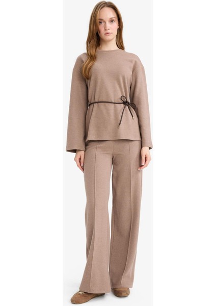 Wide Leg Düz Paça Pantolon G5323AX25AU