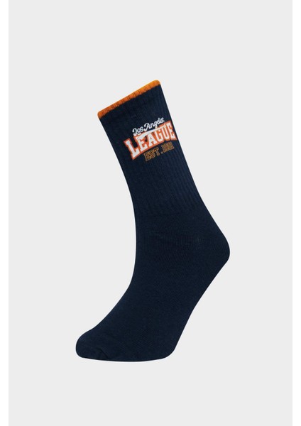 Erkek Çocuk 3'lü Pamuklu Uzun Çorap F8851A8NS fiyatları