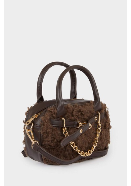 Kadın Pelüş Detaylı Suni Deri Çapraz Çanta F5443AXNS modelleri