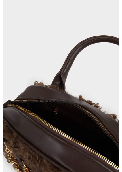 Kadın Pelüş Detaylı Suni Deri Çapraz Çanta F5443AXNS indirimleri