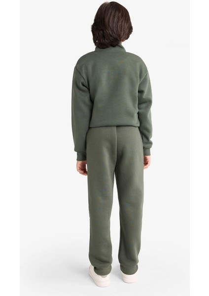 Erkek Çocuk Beli Lastikli Baskılı Eşofman Altı E9443A825WN