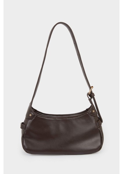 Kadın Pelüş Detaylı Suni Deri Çapraz Çanta F5444AXNS