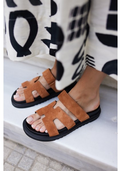 Putto Kadın Yeşil-Pembe Gercek Deri Terlık fiyatları