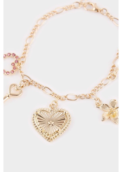 Kadın Charmlı 2'li Gold Bileklik F7723AXNS fiyatları