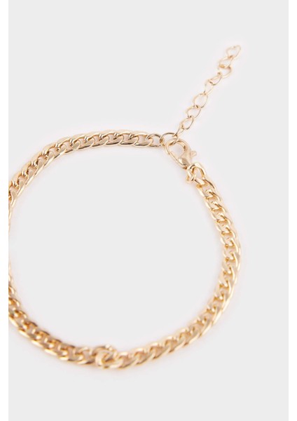 Kadın Charmlı 2'li Gold Bileklik F7723AXNS modelleri