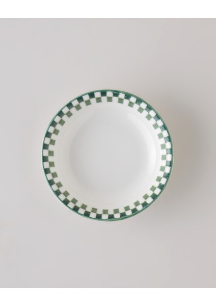 Gardenia Porselen Çerezlik 11 cm Beyaz - Yeşil fiyatları