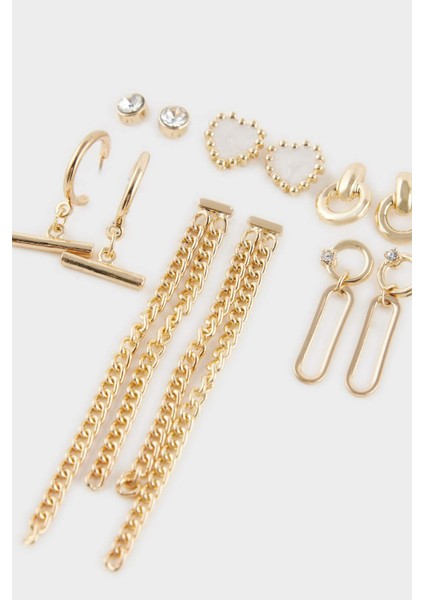 Kadın 6lı Gold KÜPE F7666AXNS fiyatları