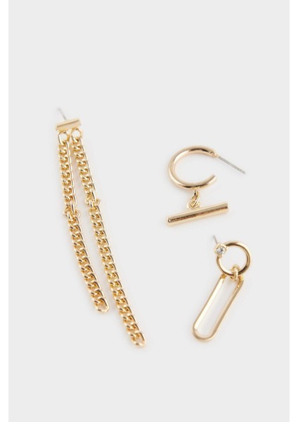 Kadın 6lı Gold KÜPE F7666AXNS modelleri