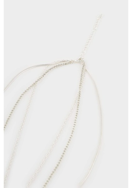 Kadın Kalp Detaylı Sılver Kolye F7712AXNS modelleri