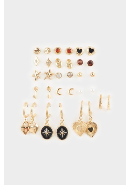 Kadın 14LÜ Gold KÜPE F7674AXNS