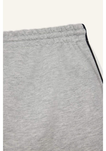 Wide Leg Beli Lastikli Cepli Geniş Paça Eşofman Altı F3871AX25WN fiyatları