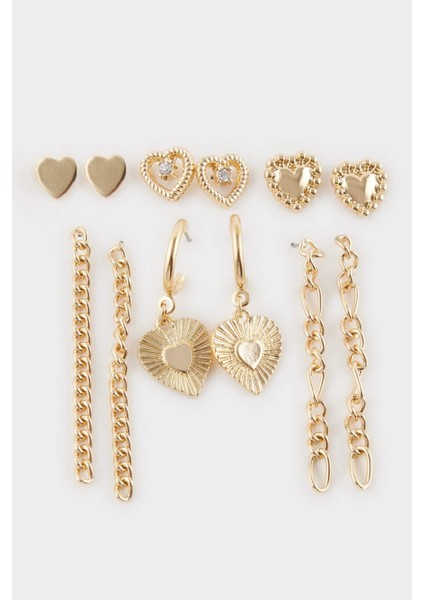 Kadın 6lı Gold KÜPE F7676AXNS