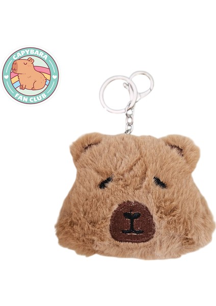Isney Capybara Trend Peluş Anahtarlık – Kalp & Ayna Detaylı
