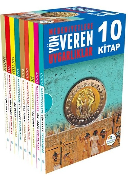 Medeniyete Yön Veren Uygarlıklar - 10 Kitap Seti 1