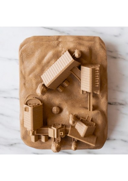 Rivendell Efsanesi: Yüzüklerin Efendisi Rivendell 3D Baskı Figür Pla Malzeme modelleri