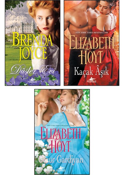 Elizabeth Hoyt ve Brenda Joyce Romantik Kitaplar Seti (3 Kitap) modelleri