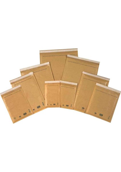 Hava Kabarcıklı Torba Kraft Zarf 11X16 cm modelleri