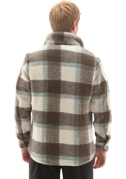 TB0A44HBCN01 Timberland Wool Blend Shacket Erkek Gri modelleri