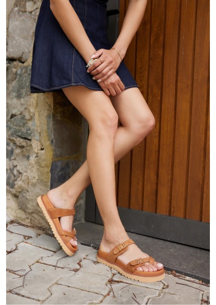 Neretto Kadın Taba Gercek Deri Suet Eva Taban Terlık indirimleri