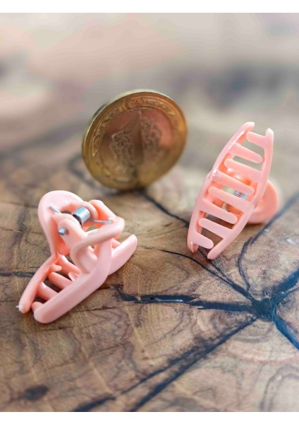 Mini Mandal Saç Tokası Seti – Renk Seçenekli (2’li)