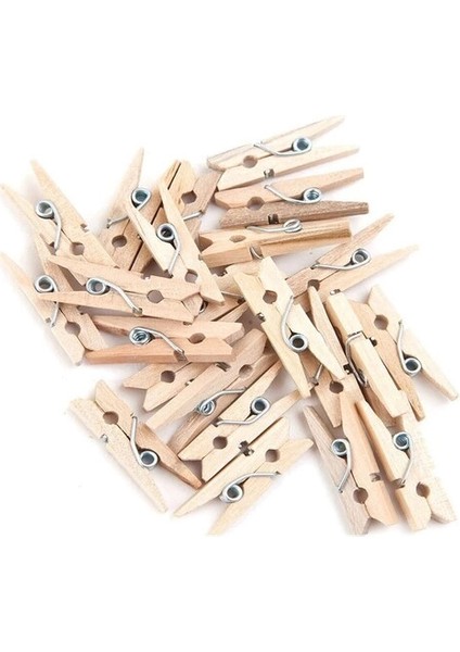 Mdb Ahşap Mini Ham Mandal 100 Adet fiyatları