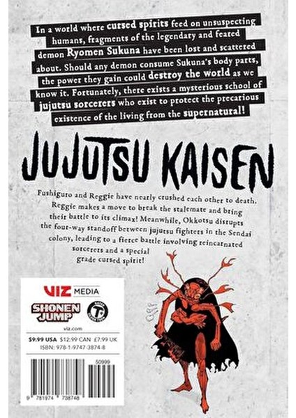 Jujutsu Kaisen Cilt 20 - Gege Akutami 192 Sayfa Ciltsiz Normal Boy İngilizce fiyatları