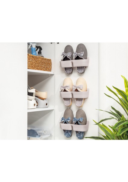 Banyo Terlik Tutucu Kapı Arkası Pratik Raf Terlik Tutucu Beyaz fiyatları