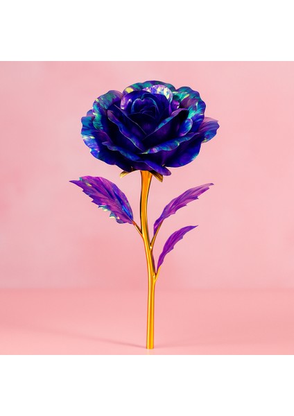 Kristal Gül – Işıklı Dekoratif Cam Gül Hediyesi | Özel Gün Hediyelik Rose Flower