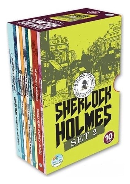 Sherlock Holmes Serisi Seti 2 (10 Kitap Takım)