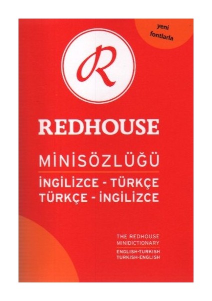 Redhouse Mini Sözlüğü Ingilizce Türkçe Türkçe Ingilizce (RS-006)