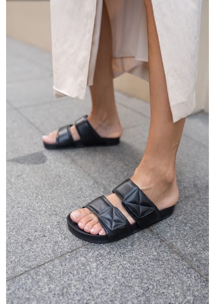 Viana Kadin Siyah Gercek Deri Terlik fırsatları