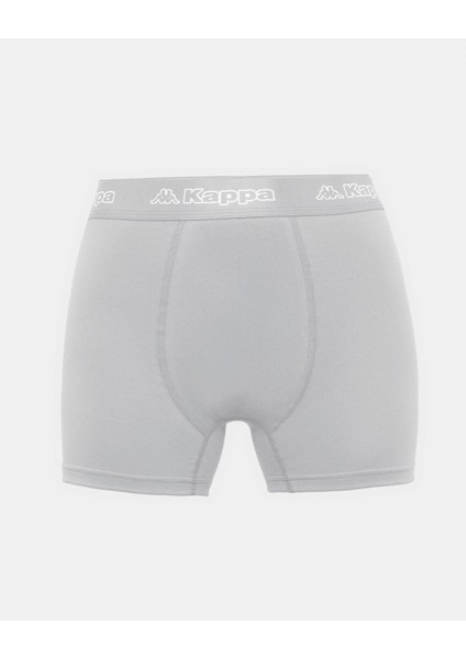 Logo Kabox 2 Erkek Siyah-Gri Regular Fit Boxer fiyatları