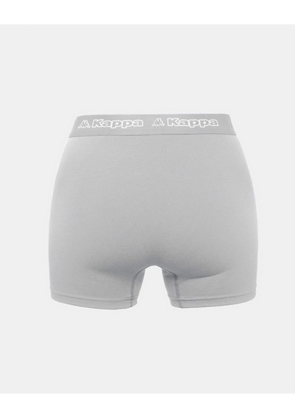 Logo Kabox 2 Erkek Siyah-Gri Regular Fit Boxer modelleri