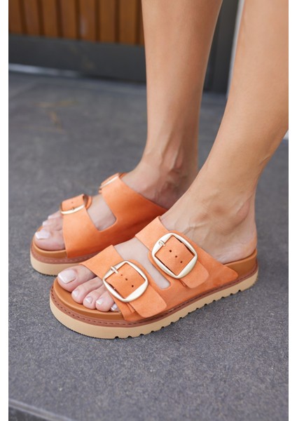 Primo Kadın Mavi Gercek Suet Eva Terlık fırsatları