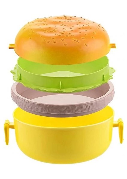 Mdb Hamburger Tasarımlı Beslenme Kabı fiyatları