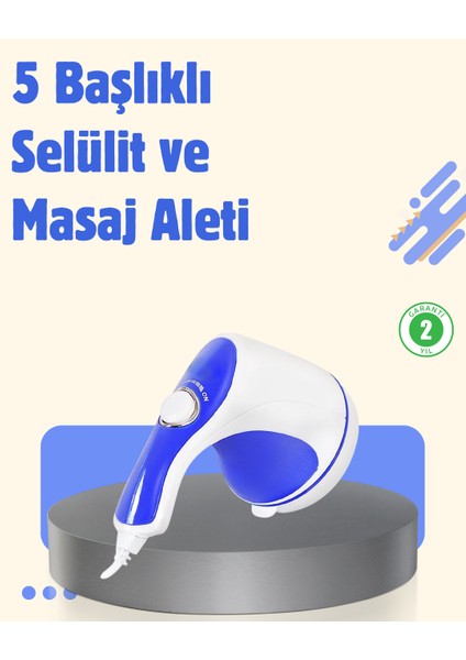 Elektrikli Yağ Yakıcı Masaj Ai 5 Başlıklı Vücut Şekillendirici
