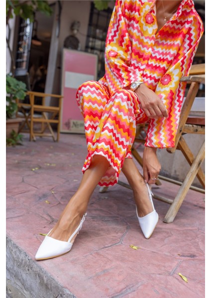 Sonıa Kadın Beyaz Topuklu Sandalet modelleri