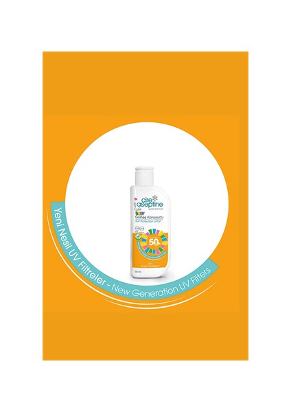 Çocuk Güneş Koruyucu Losyon SPF50+ – Hassas Ciltlere Özel Yüksek Koruma, 90 ml fırsatları