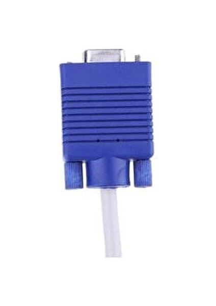 Al-4567 VGA Y Kablo Çoklayıcı Splitter 1 PC 2 Monitör Bağlantısı İçin Uygun modelleri