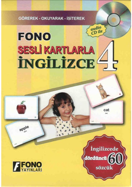 Sesli Kartlarla Ingilizce 4 CD Li