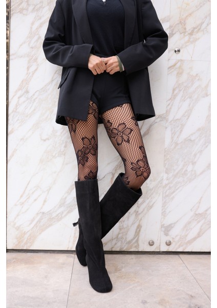 Roksana Kadın Kahve Gercek Deri Suet Çizme fiyatları