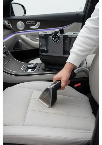 DY-506F Buhar Fonksiyonlu Dijital Ekran Halı-Koltuk Yıkama ve Leke Çıkartma Makinesi