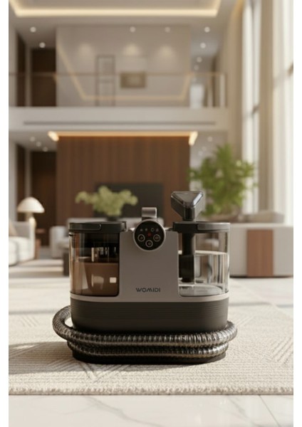 DY-506F Buhar Fonksiyonlu Dijital Ekran Halı-Koltuk Yıkama ve Leke Çıkartma Makinesi