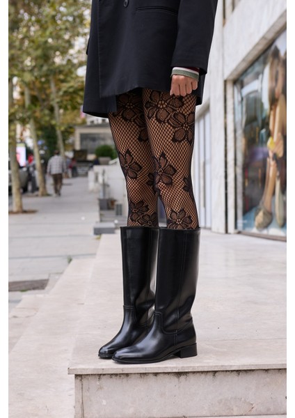 Belins Kadın Kahve Cilt Binici Çizme modelleri